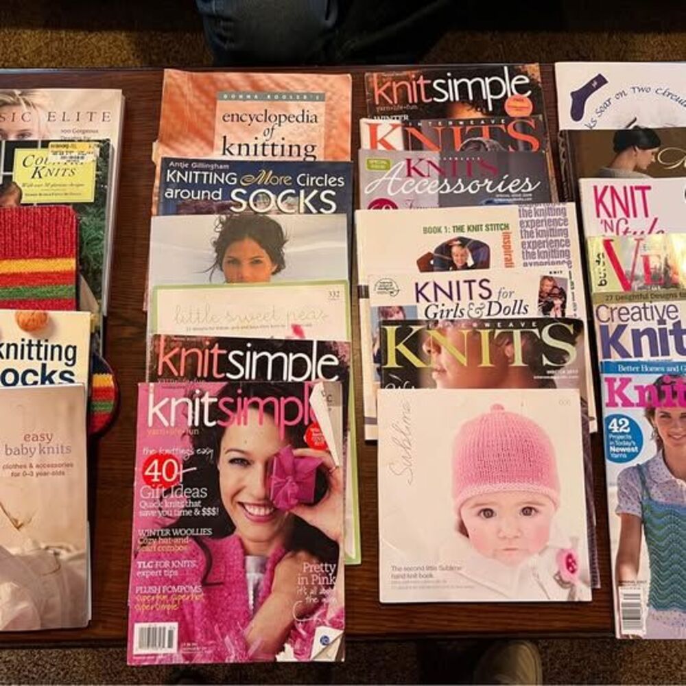 Knitting books